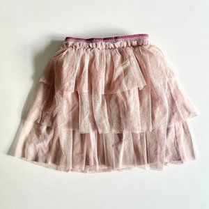 Great Condition Mini Boden Pink Tulle Skirt Girls 5-6Y